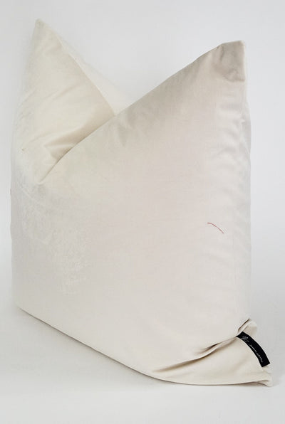 natural velvet luxury pillow cover